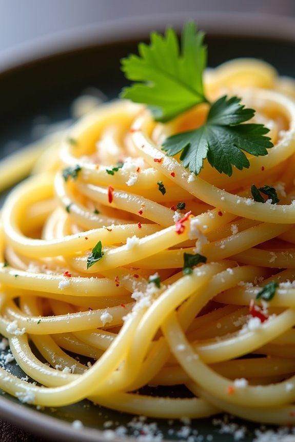 simple flavorful pasta dish