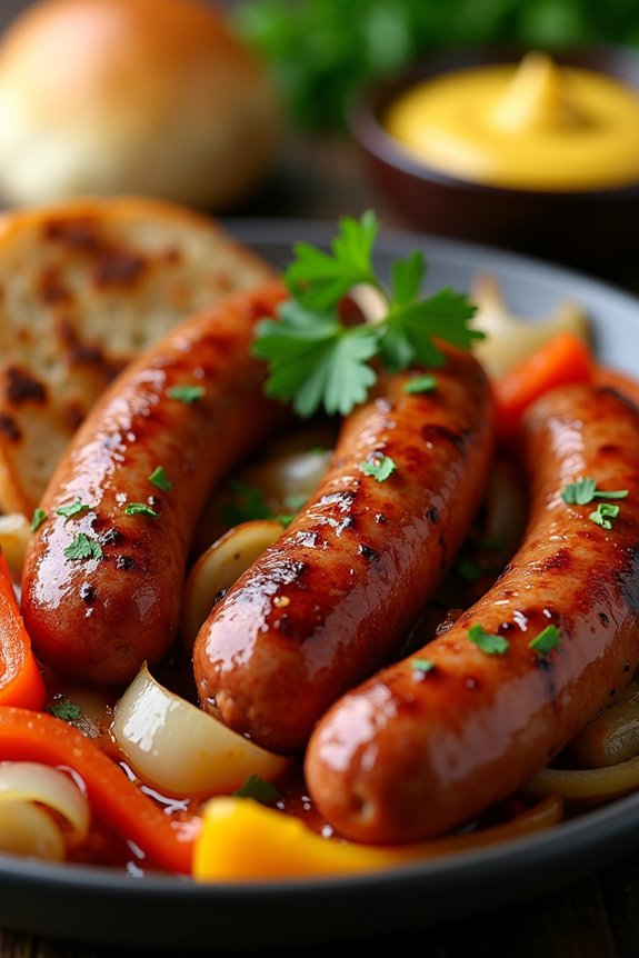 smoky spicy sausage delight