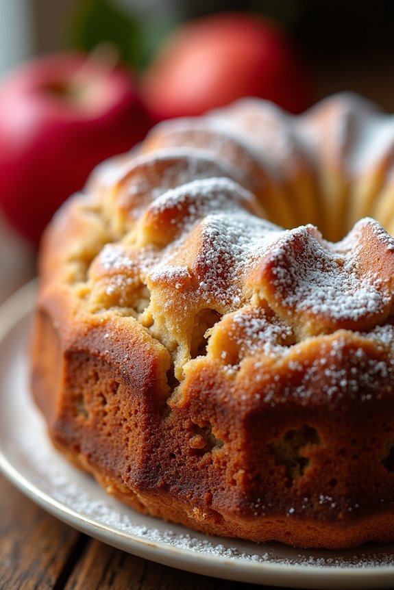 spiced apple cake delight