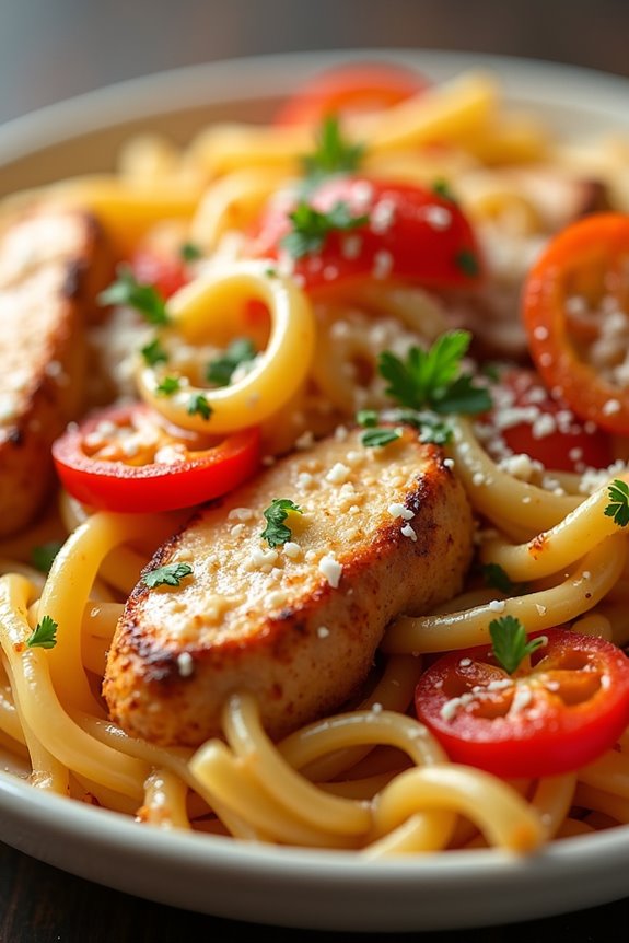 spicy creamy pasta delight