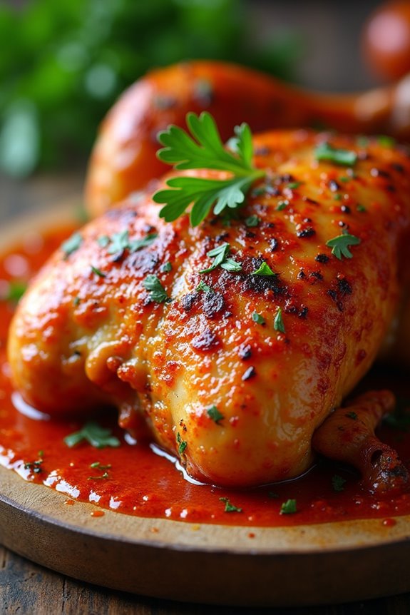 spicy flavorful grilled chicken