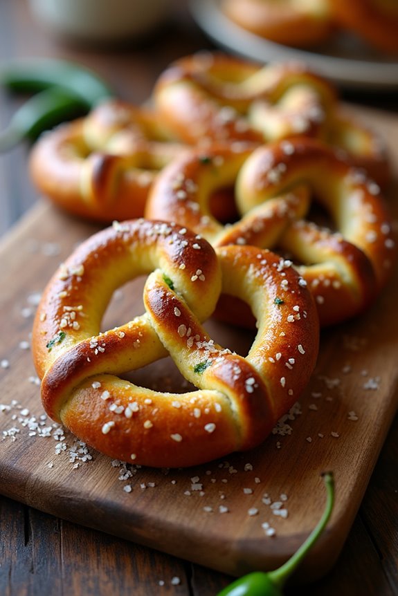 spicy jalape o pretzel recipe