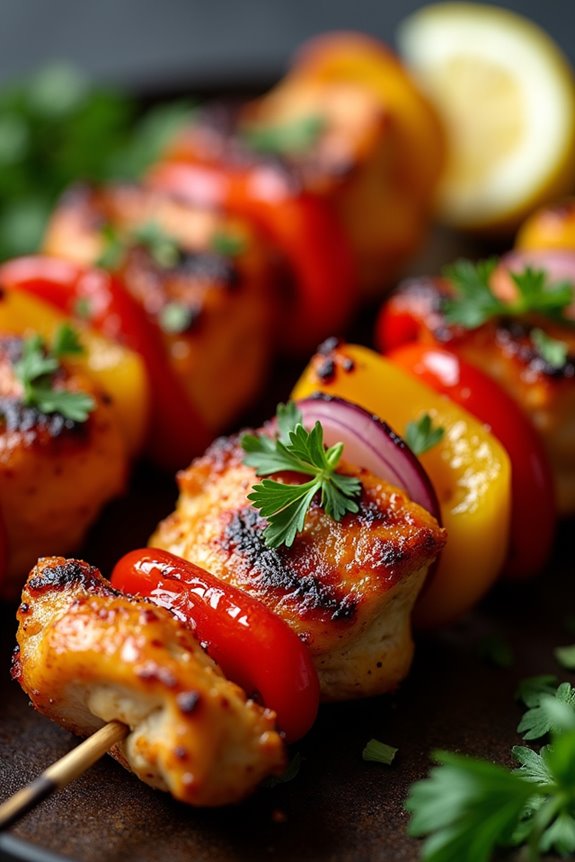 spicy marinated grilled chicken