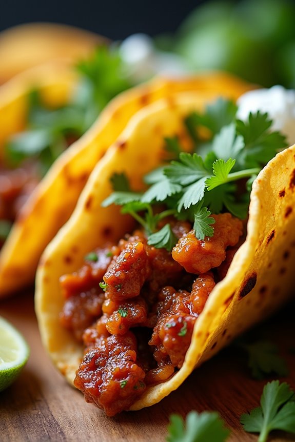 spicy pork taco delight