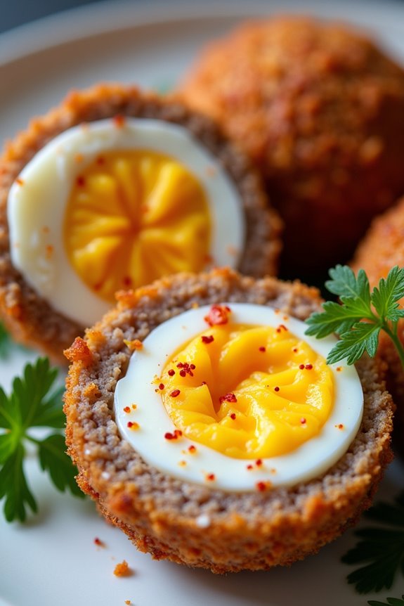 spicy scotch eggs recipe