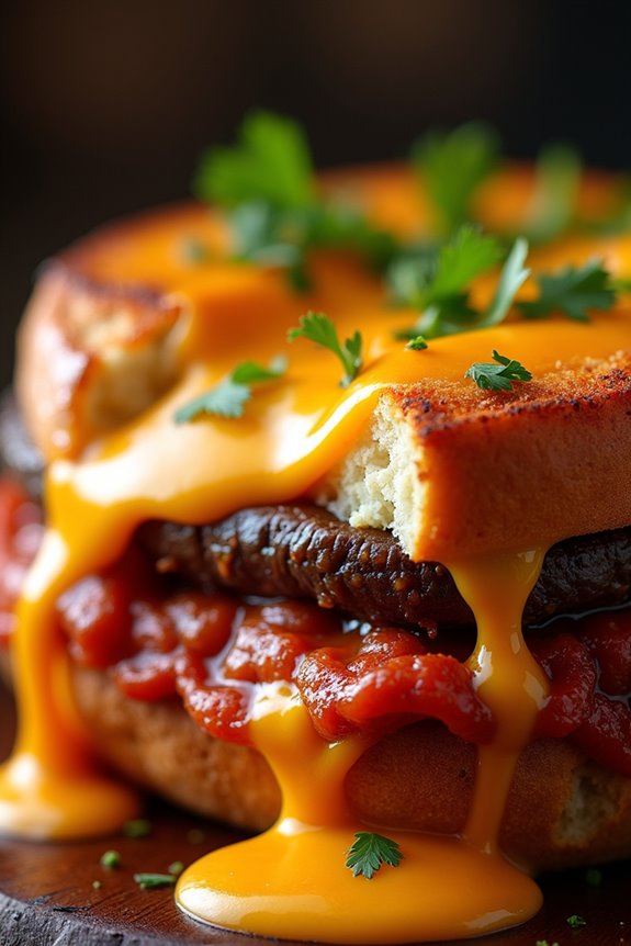 spicy twist on francesinha