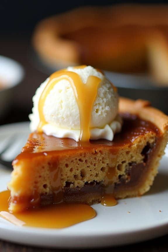 sticky toffee pudding pie