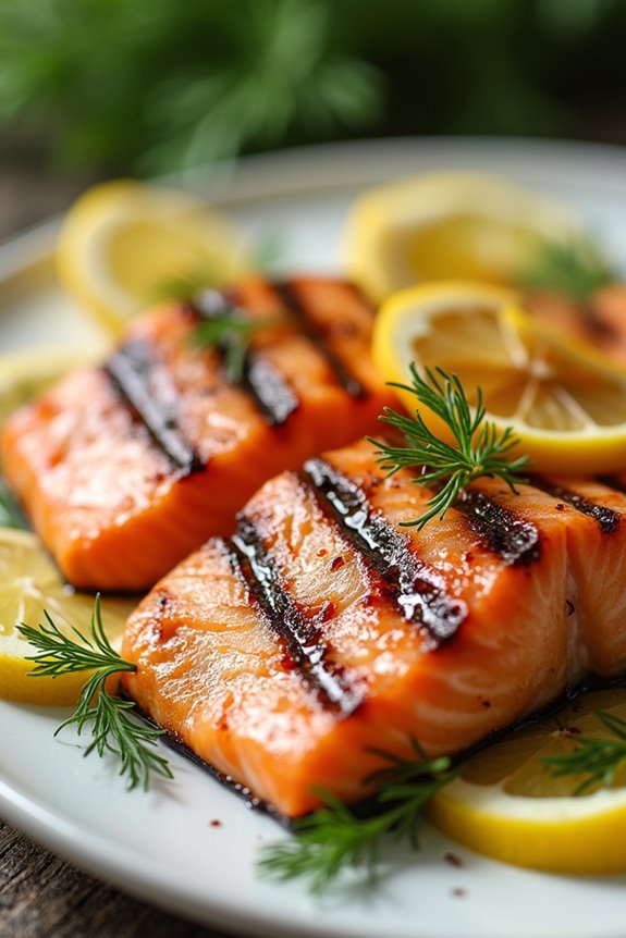 summer grilled salmon delight