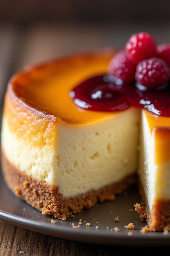swedish cheesecake with jam