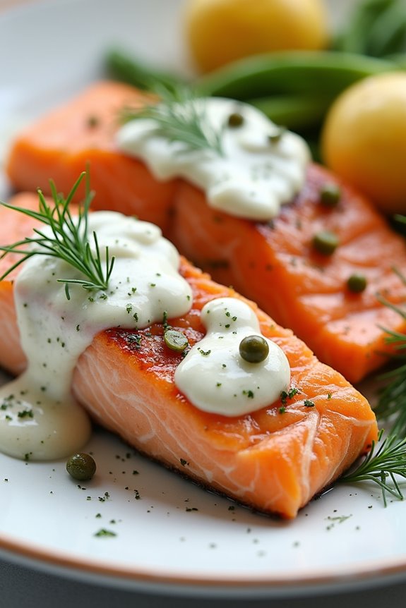 swedish salmon with dill sauce