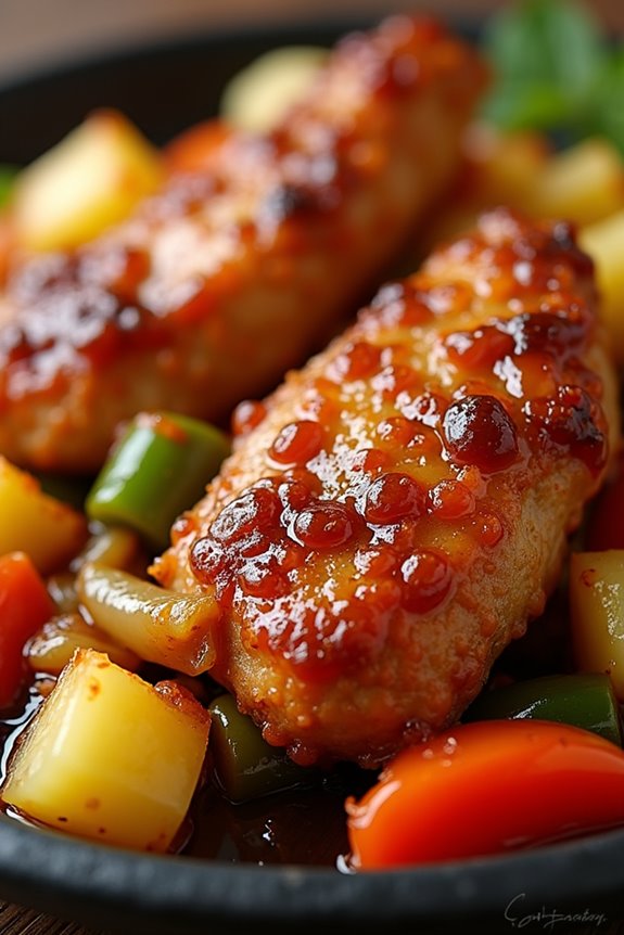 sweet and sour bifana