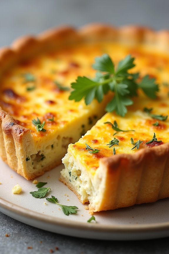 tangy creamy versatile quiche