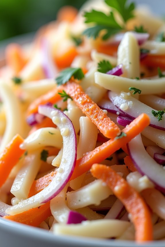 tangy crunchy nutritious slaw
