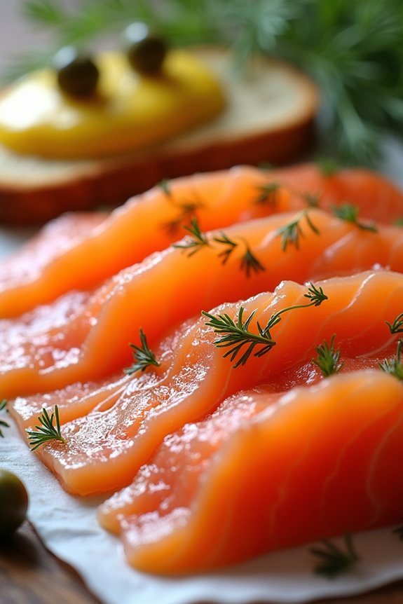 tangy dill pickle gravlax