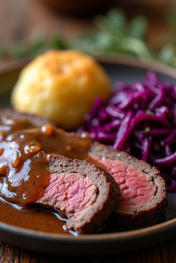 tangy marinated pot roast