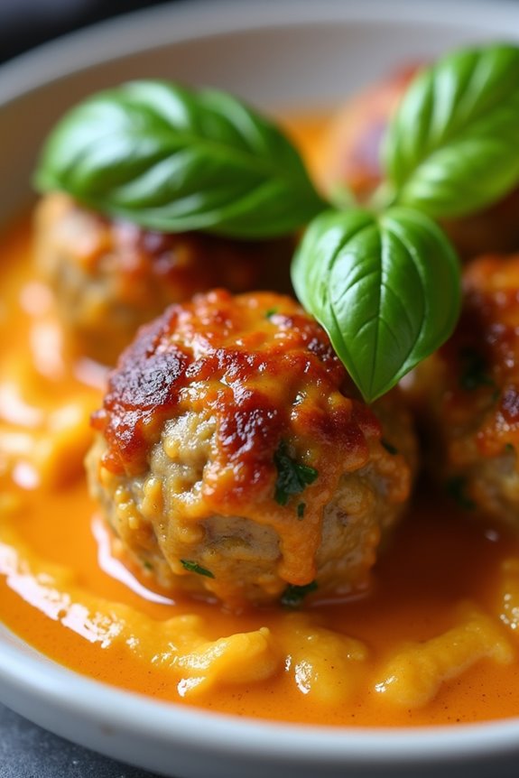 thai curry meatball fusion