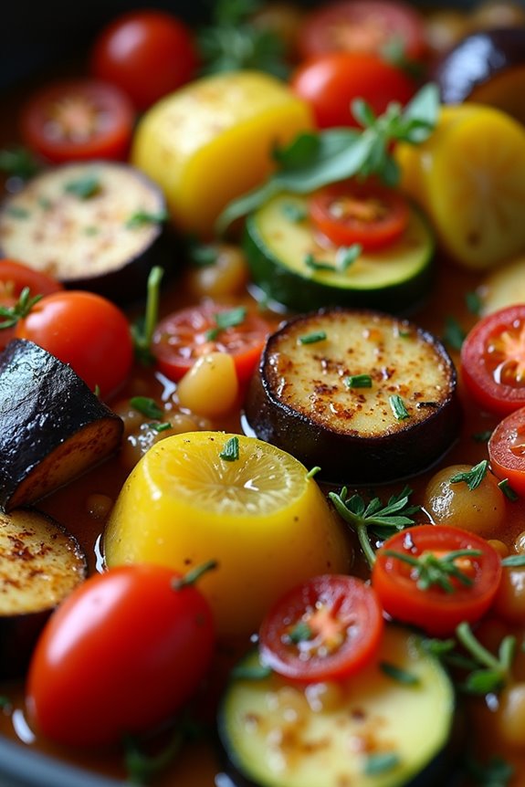 thyme infused vegetable medley delight