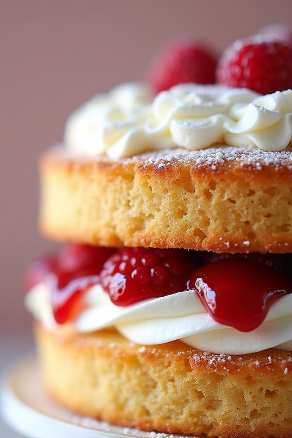 timeless british sponge cake