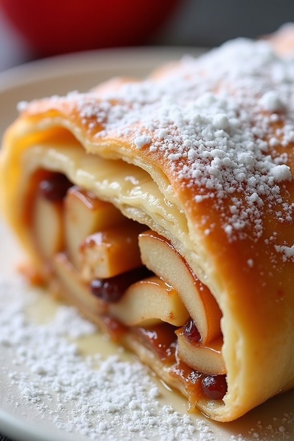 timeless spiced apple pastry