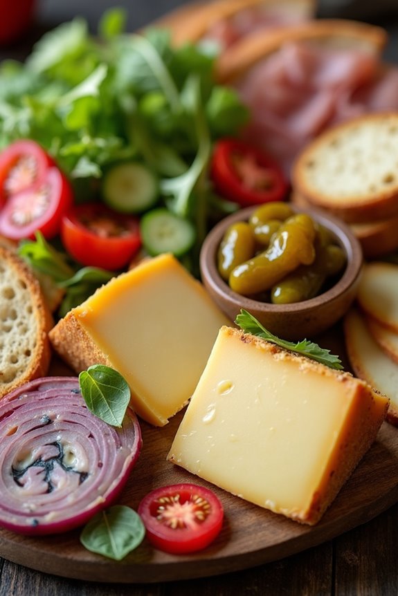 traditional british cold meal