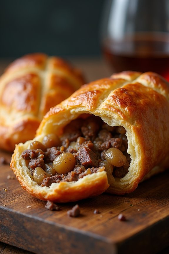 traditional cornish meat pastry