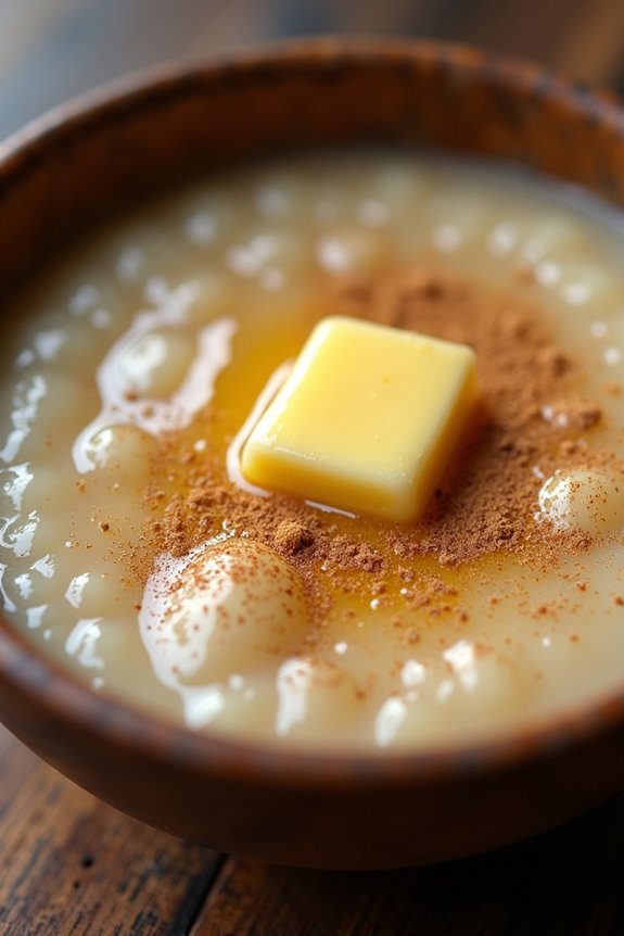 traditional creamy norwegian porridge