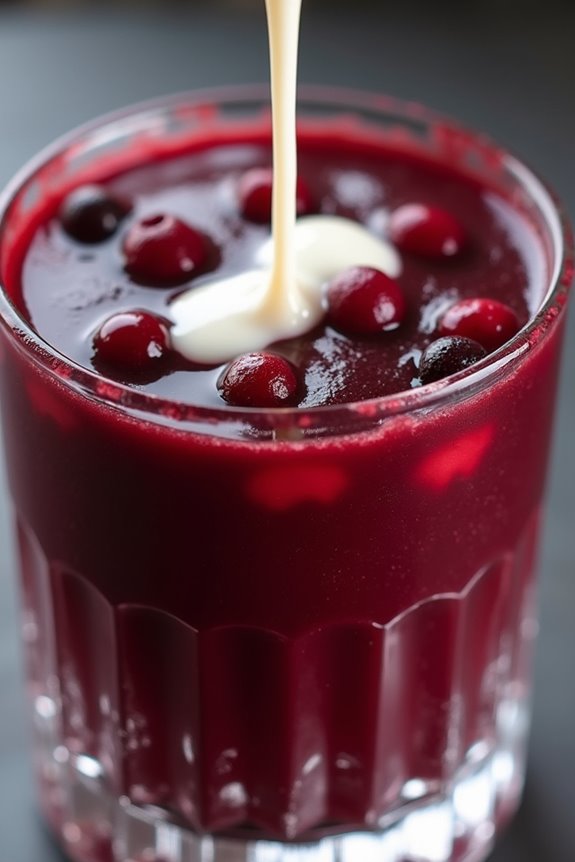 traditional danish berry pudding