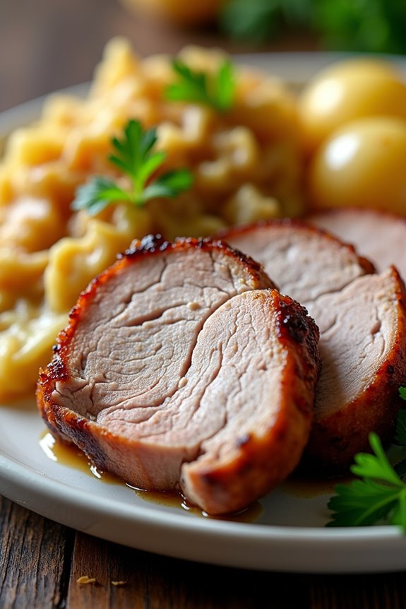 traditional danish pork roast