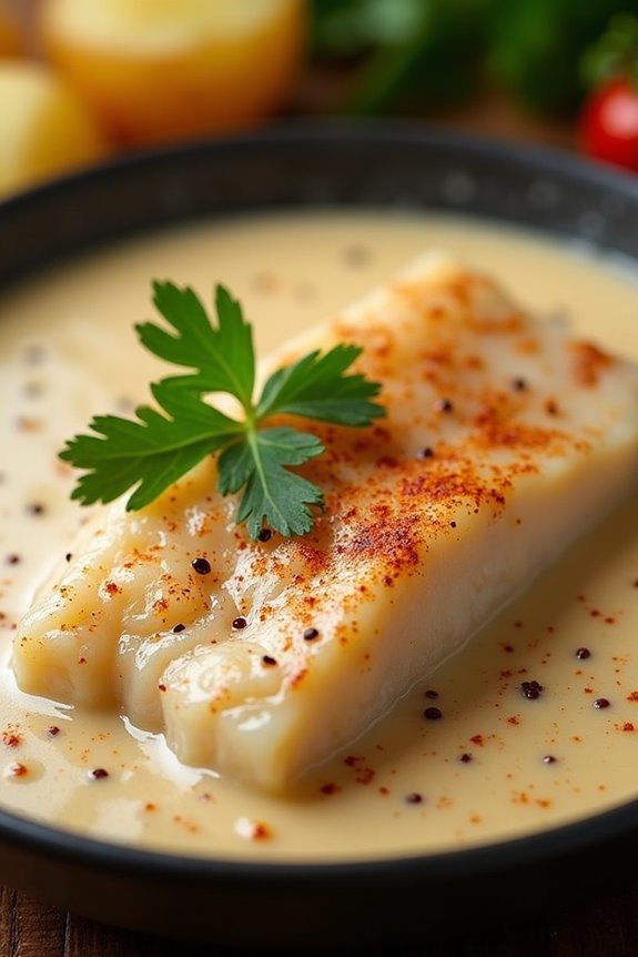 traditional dried cod dish