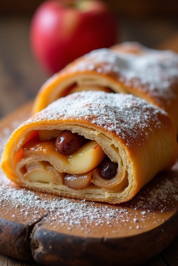 traditional german apple pastry