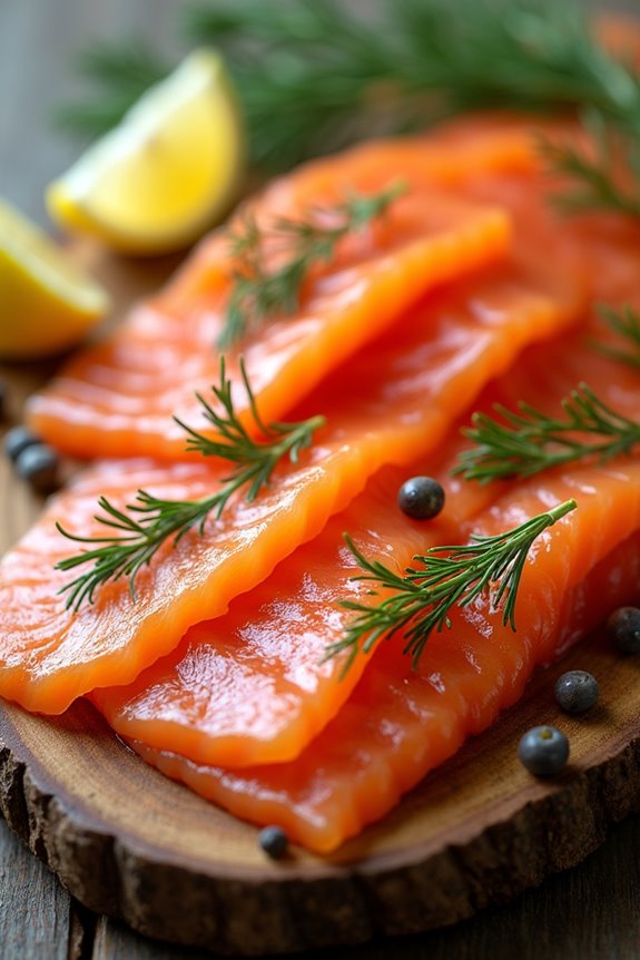 traditional nordic salmon dish