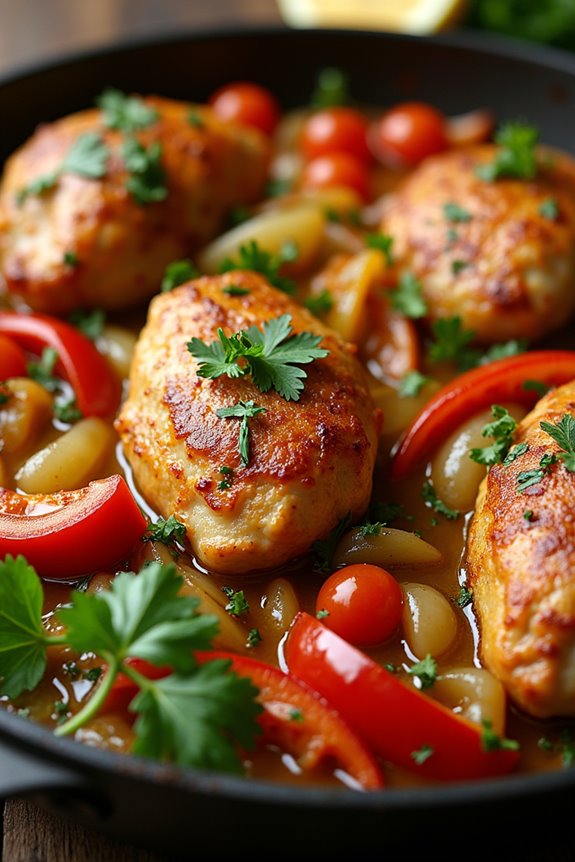 traditional portuguese chicken dish