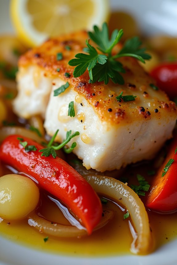 traditional portuguese cod dish