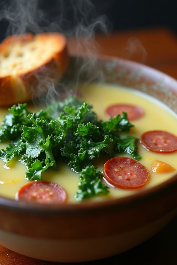 traditional portuguese green soup