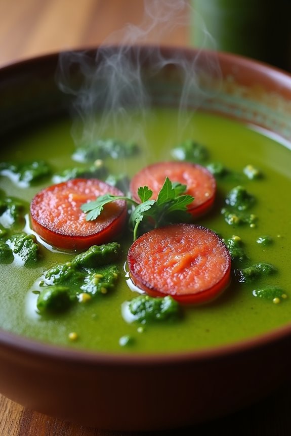traditional portuguese green soup