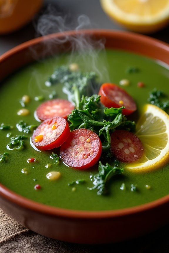 traditional portuguese kale soup