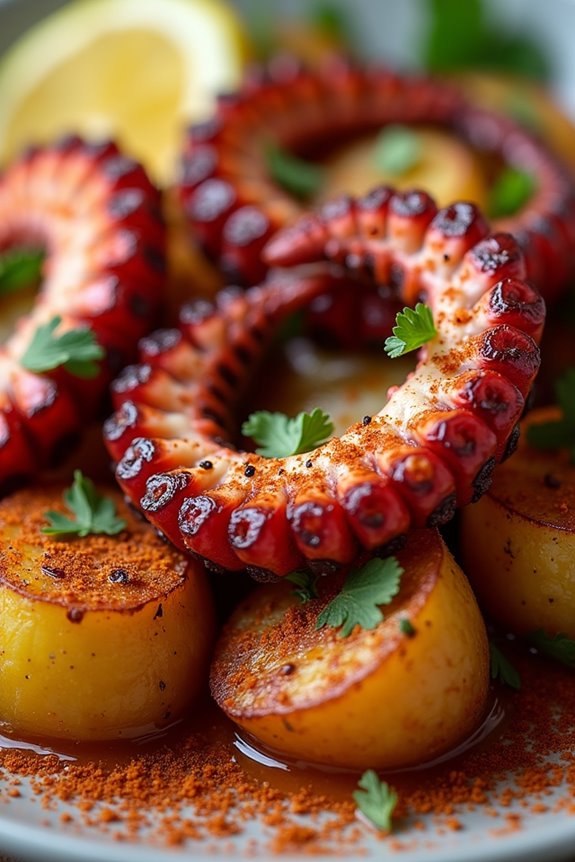 traditional portuguese octopus dish