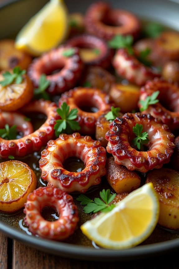 traditional portuguese octopus dish