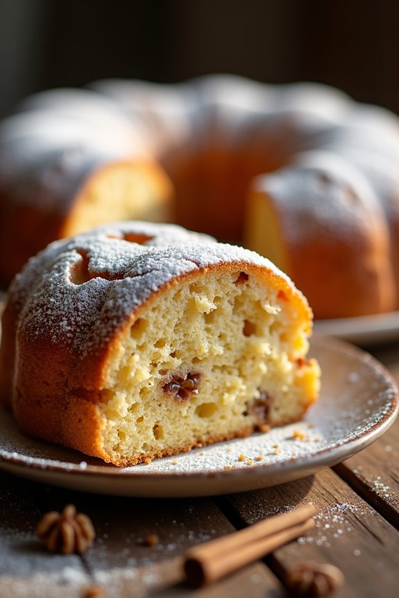 traditional portuguese walnut cake