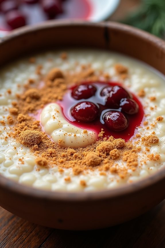 traditional scandinavian rice porridge