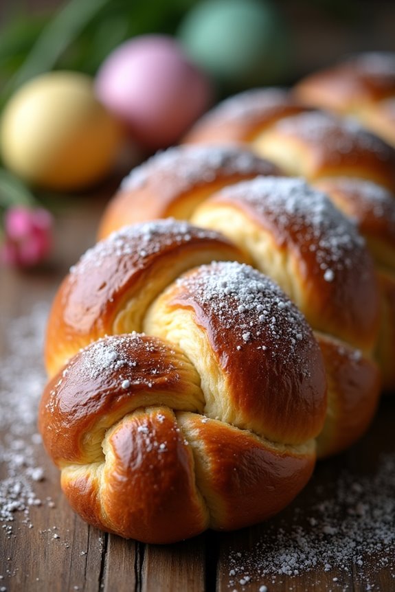 traditional sweet easter bread