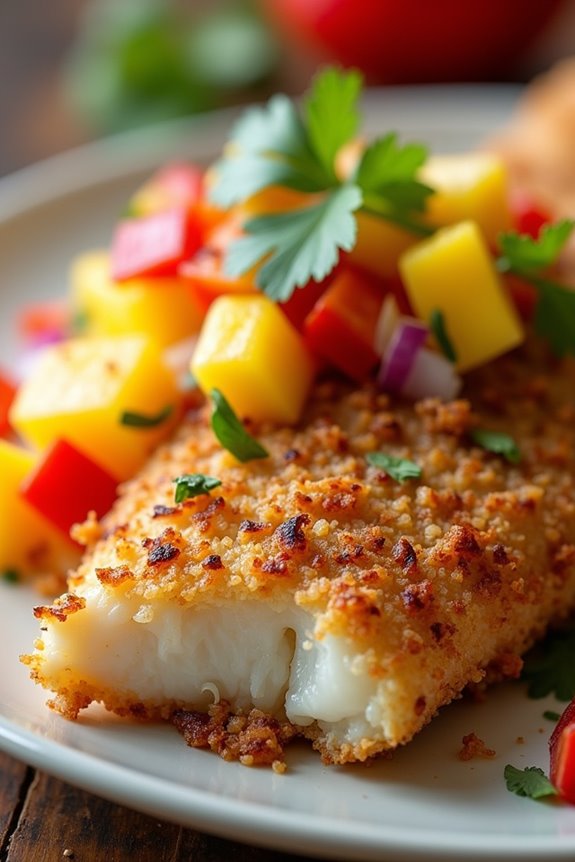 tropical coconut fish delight