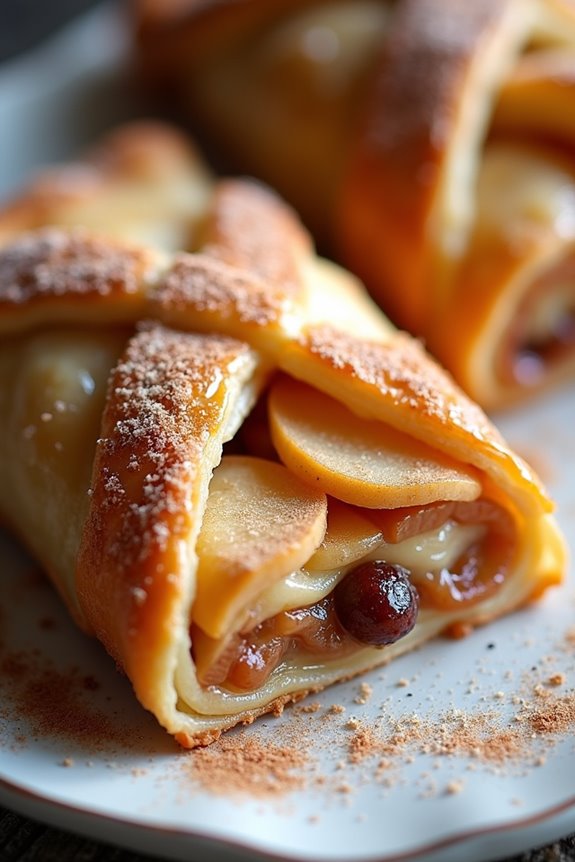 vegan apple strudel delight