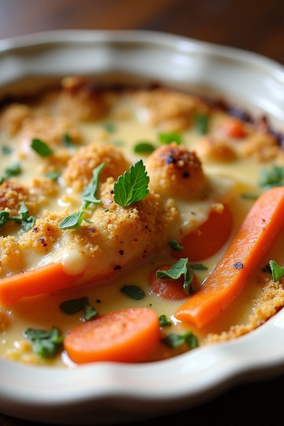 vegan comfort food gratin