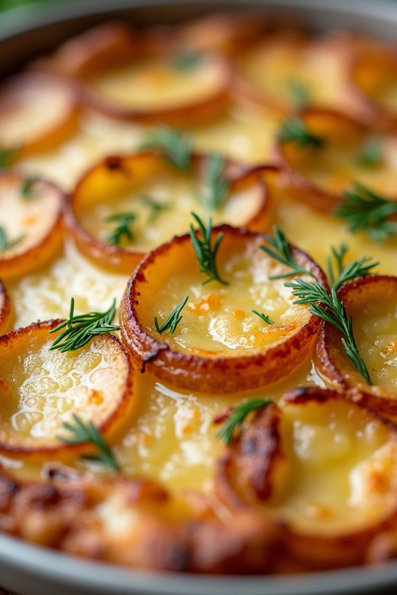 vegan creamy potato casserole