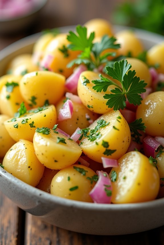 vegan german potato salad