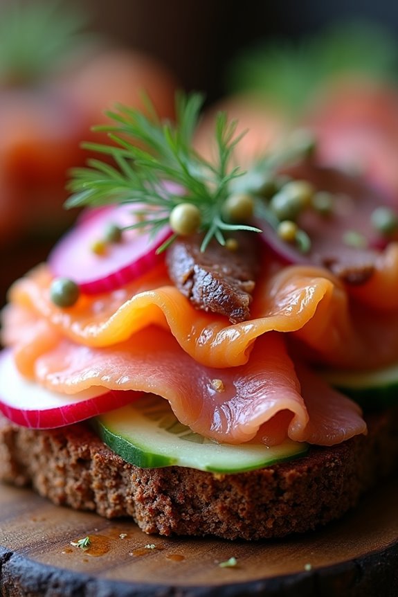 versatile open faced sandwiches