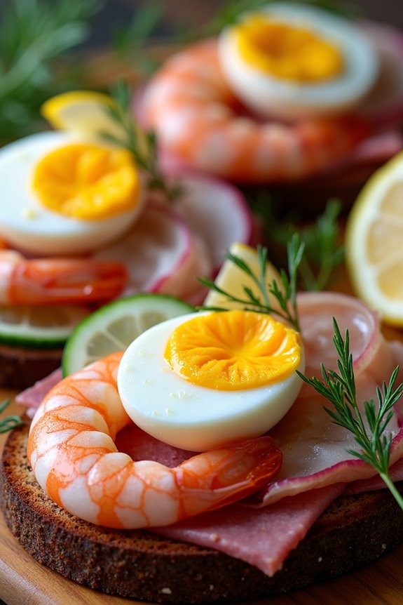 versatile open faced sandwiches