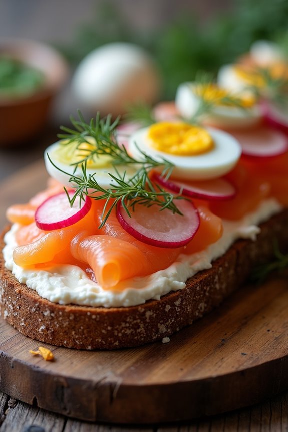 versatile scandinavian open sandwiches
