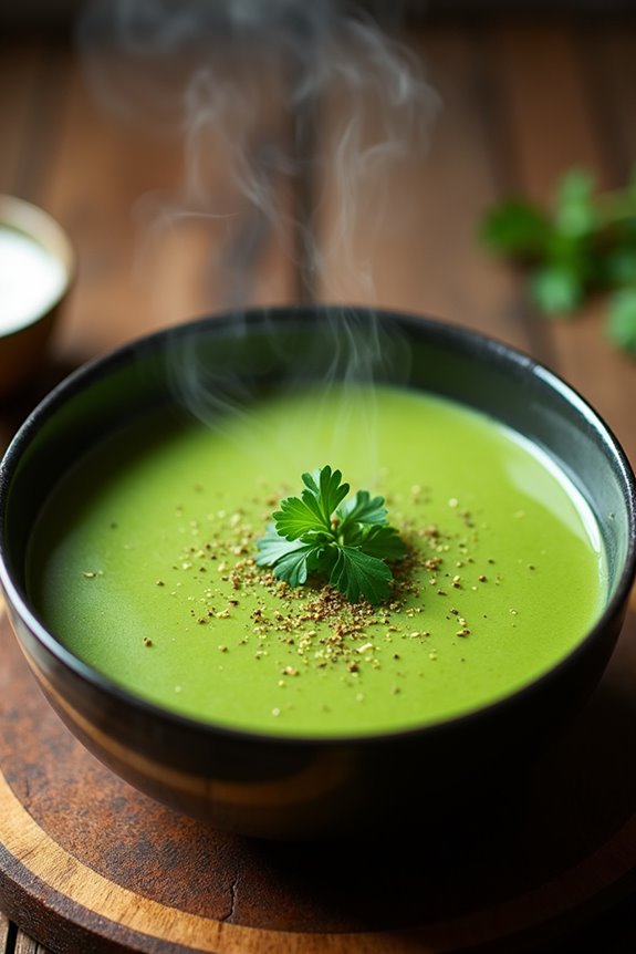 vibrant and nutritious soup